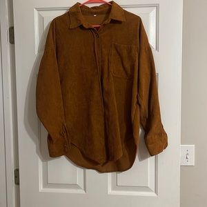 Corduroy Button Up